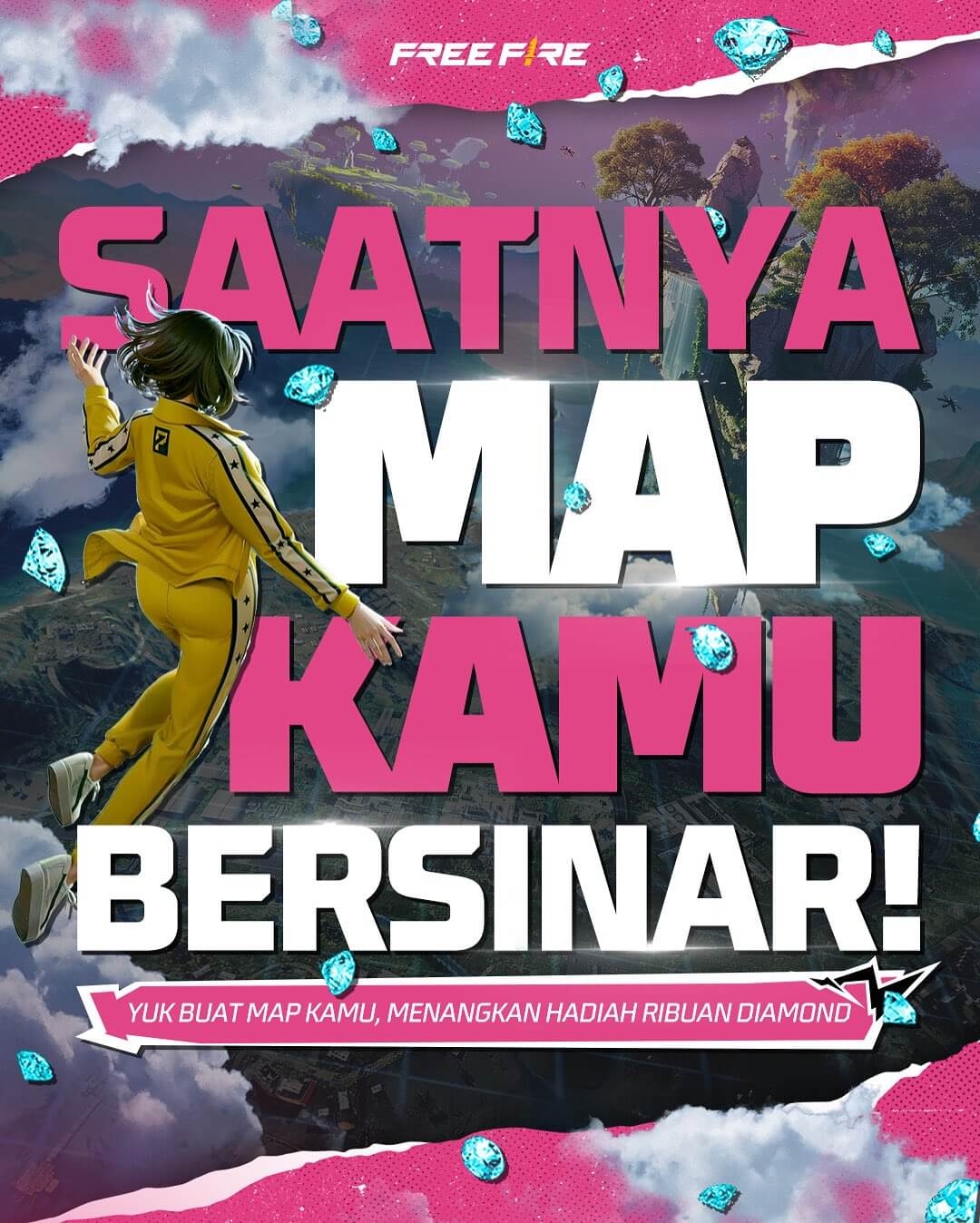 Tantangan Craftland Free Fire Hadir Lagi, Yuk Menangkan Hadiah Ribuan Diamond!