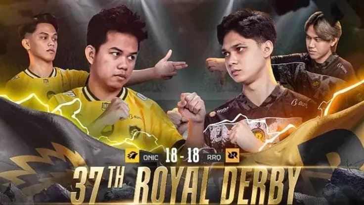 Royal Derby MPL ID S16: ONIC vs RRQ Penuh Momen Seru