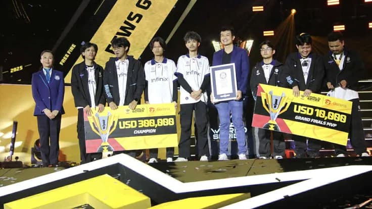Free Fire Pecahkan Rekor Dunia di FFWS Global Finals 2025!
