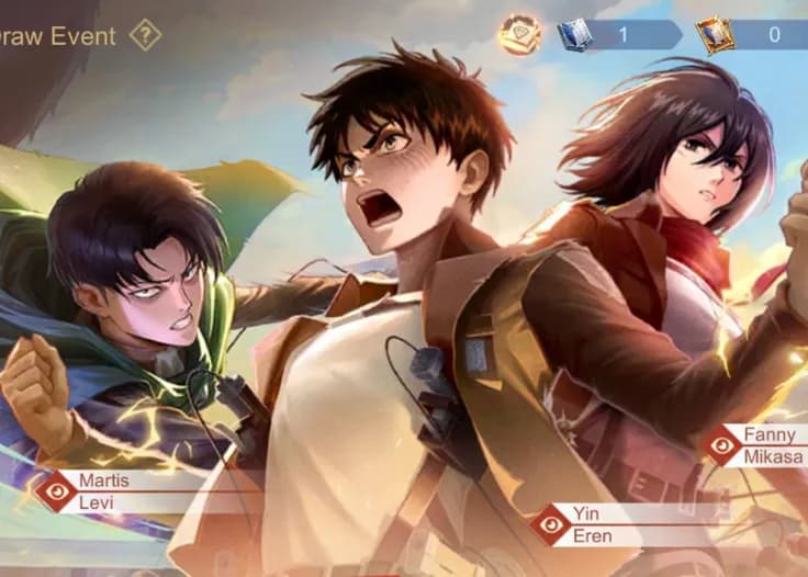 Kolaborasi MLBB × Attack on Titan Resmi Hadir Lagi! Ini Cara Dapatkan Skinnya