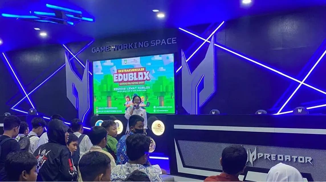 Edublox: Ekskul Roblox Gratis untuk Siswa SMP di Solo